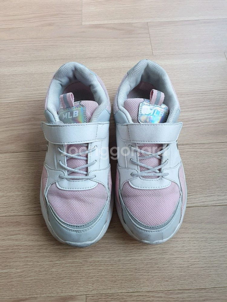 MLB 키즈 운동화 220 핑크--3