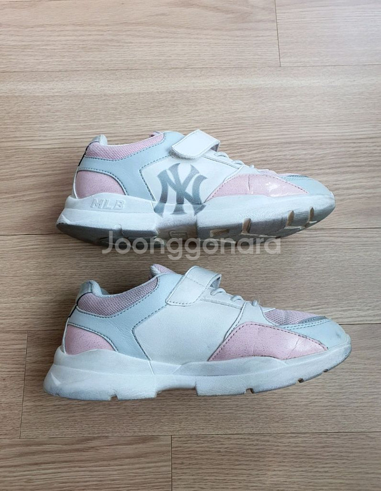 MLB 키즈 운동화 220 핑크--5
