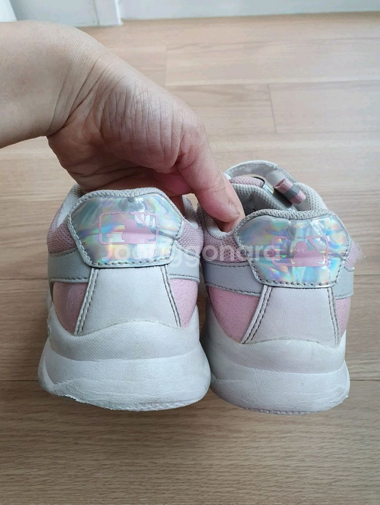 MLB 키즈 운동화 220 핑크--7