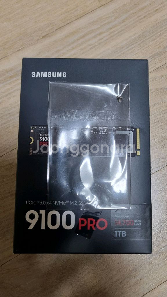 국내판9100 pro nvme m.2 ssd 1t팝니다--0
