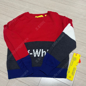 오프화이트 키즈 니트 OBHE001F22 KNI004