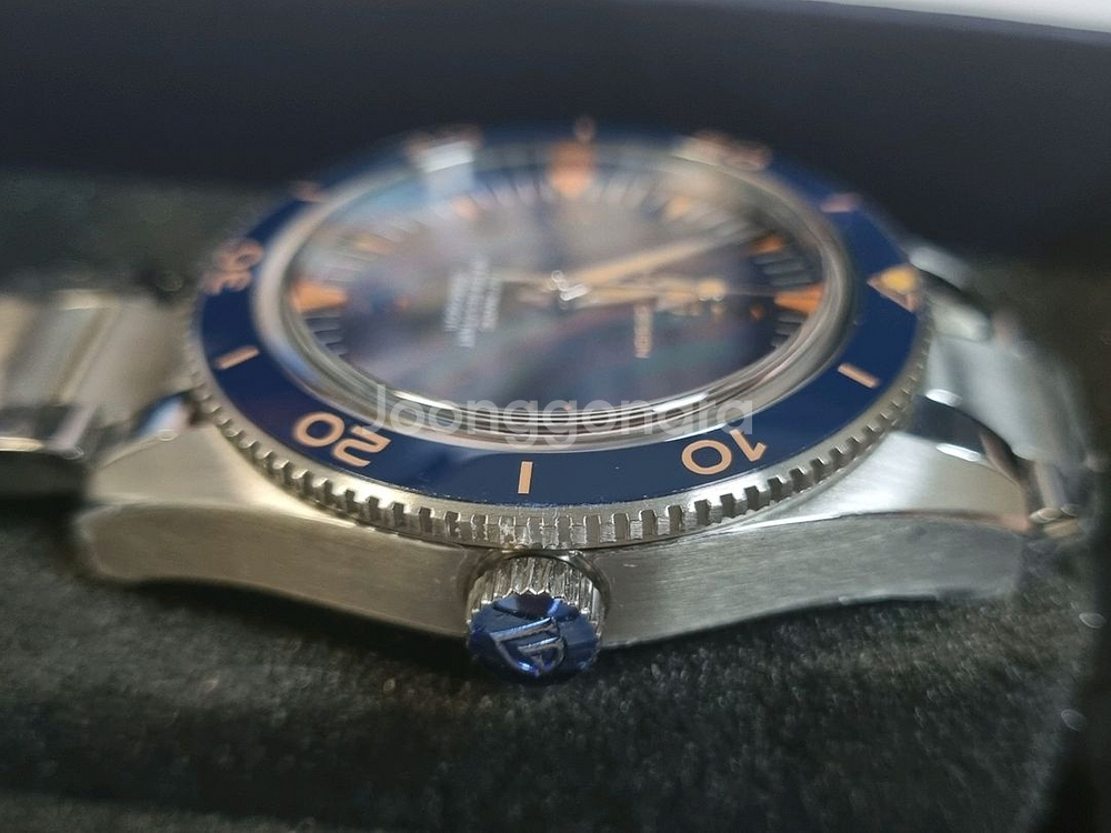 [파가니디자인] 씨마스터 다이버 시계 블루 (새상품)--2