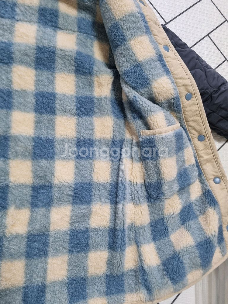 여아 뽀글이 롱코트 130~135--5