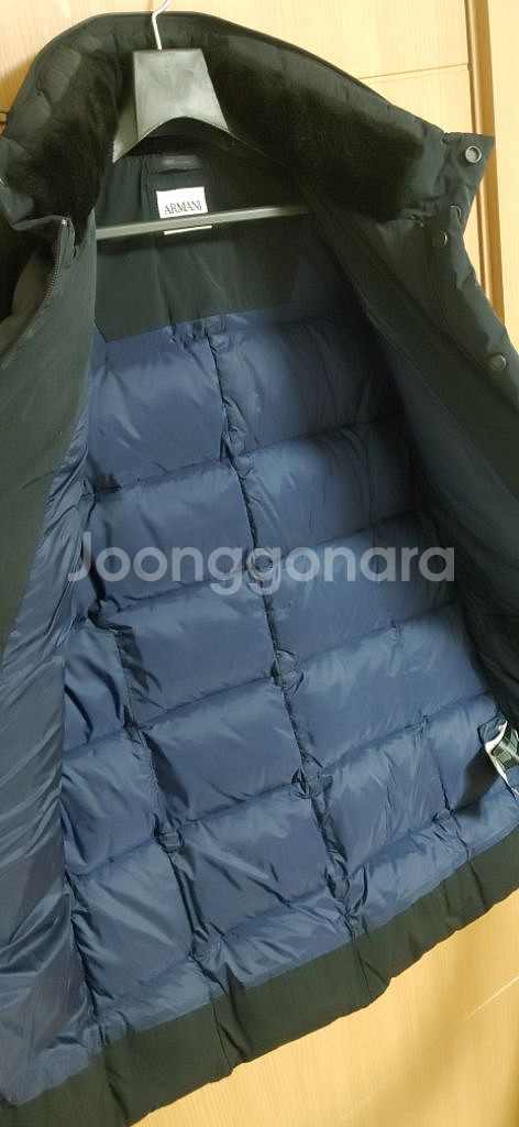 백화점 정품)알마니 꼴레지오니 다운 패딩(95)--2