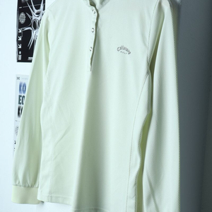 W(XL) 캘러웨이 카라 긴팔티셔츠 골프 연그린