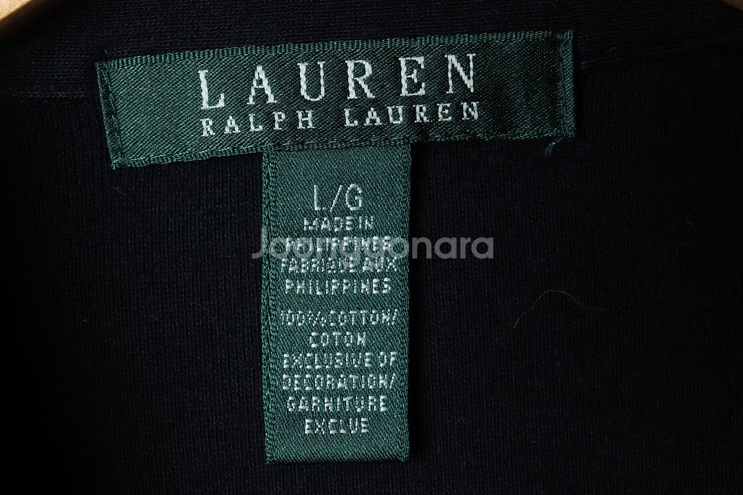 W(L) 폴로 랄프로렌 카라 긴팔티셔츠 부 금장--5