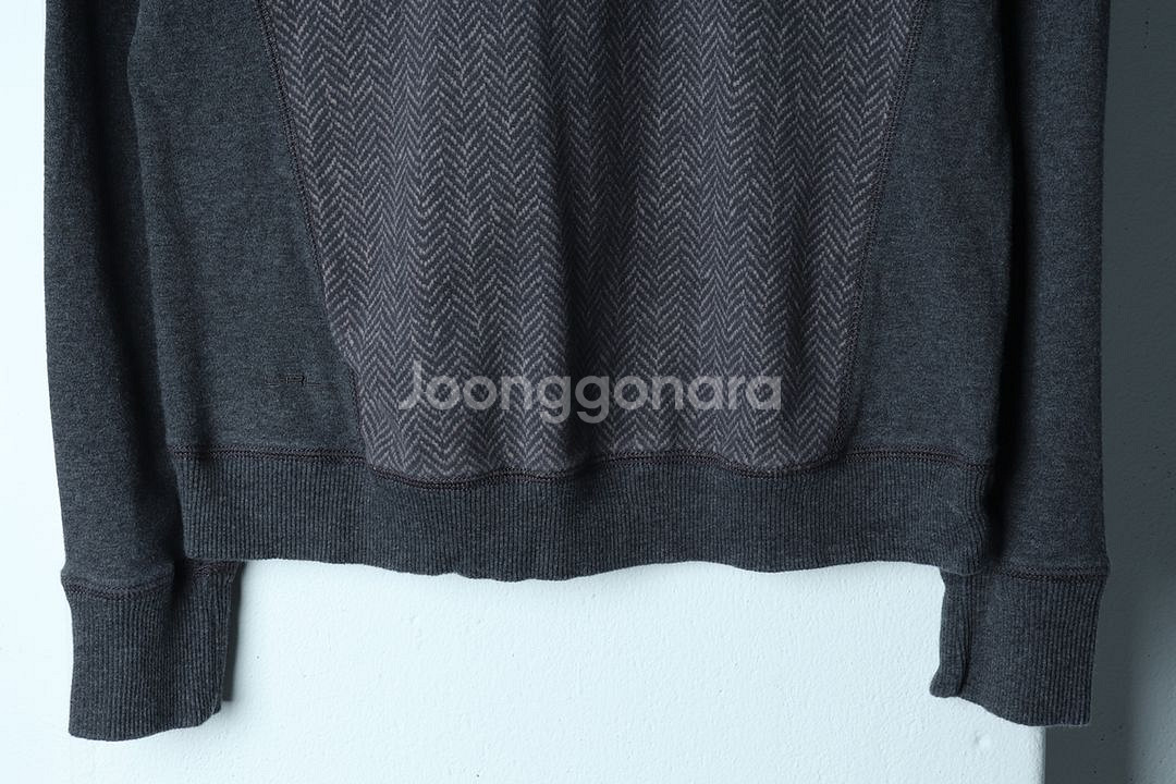 W(M-L) 폴로 랄프로렌 긴팔티셔츠 헤링본 그레이--3