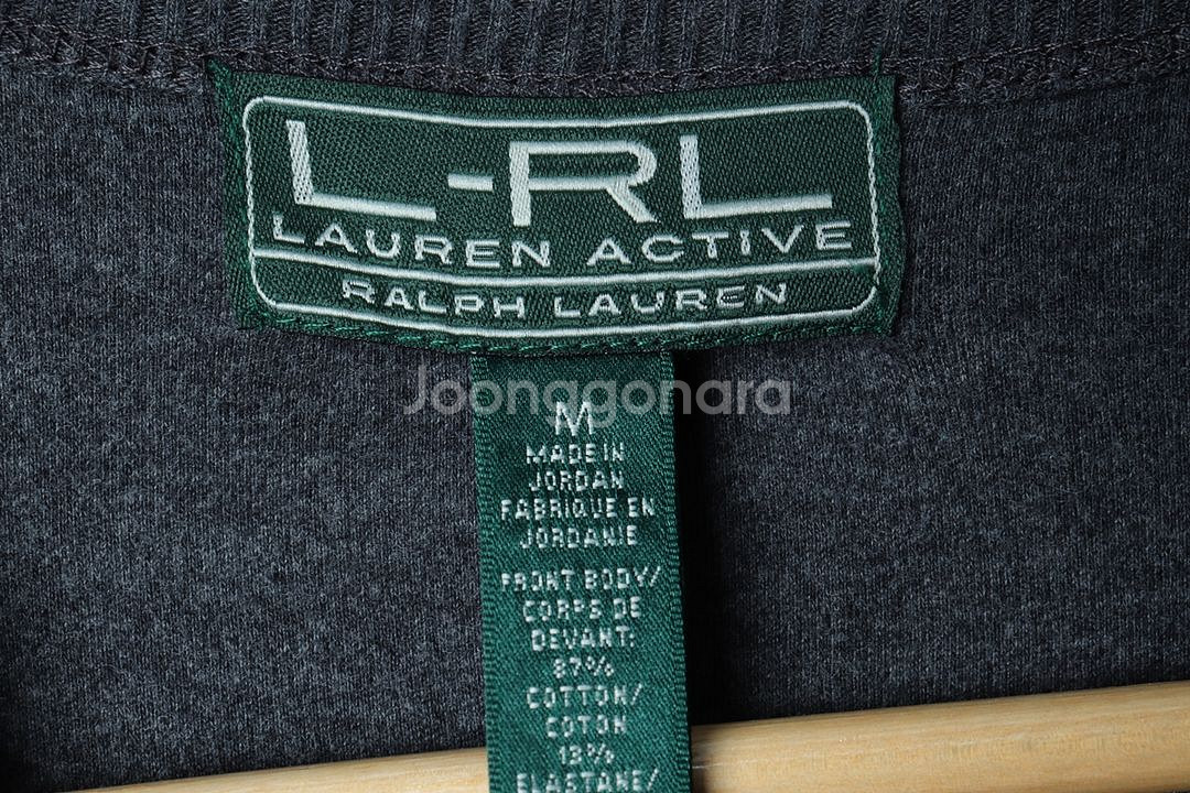 W(M-L) 폴로 랄프로렌 긴팔티셔츠 헤링본 그레이--4