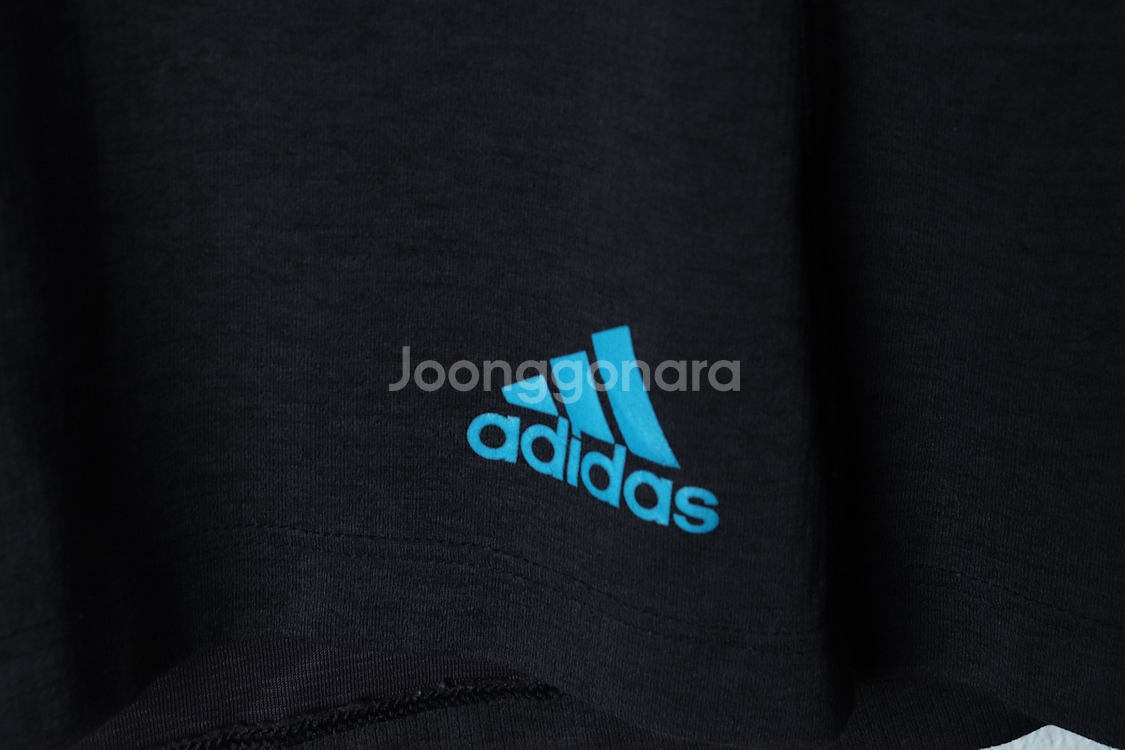 (L) 아디다스 긴팔티셔츠 기능성 그레이--4