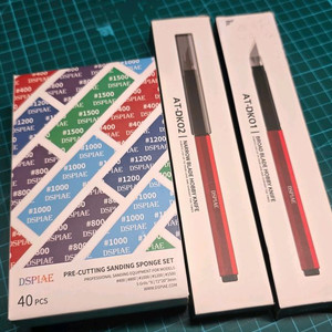 DSPIAE 디스파이어 아트나이프, 사포, 파츠오프너