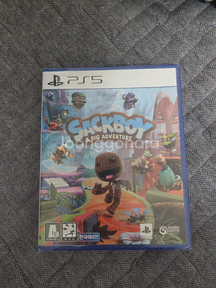 ps5 색보이 sackboy 미개봉 팝니다--0