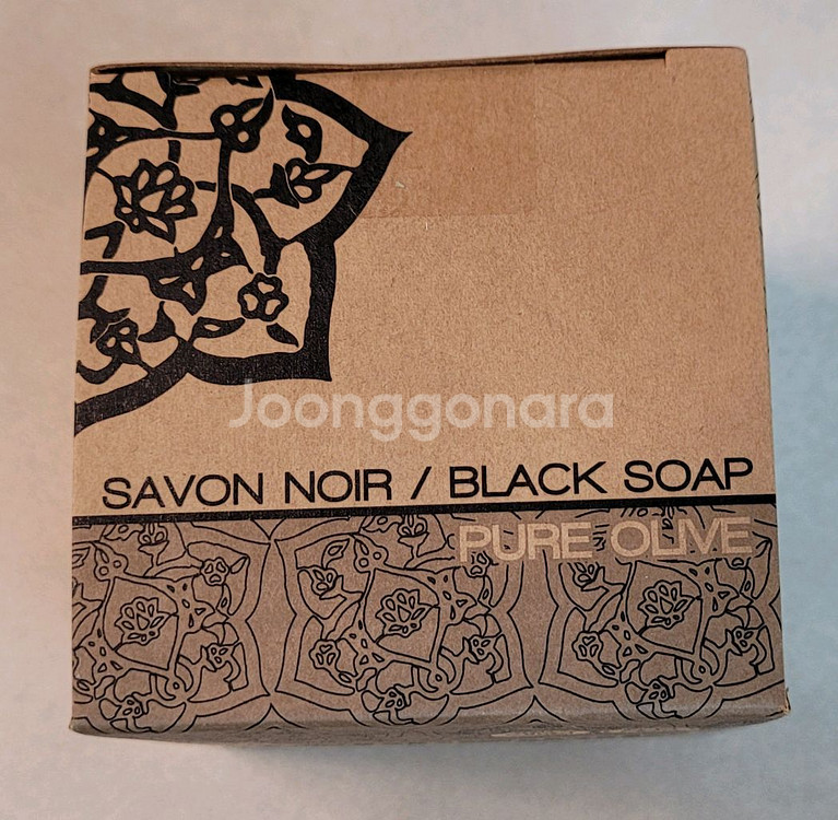카라완 어센틱 사봉 느와르 블랙솝 비누 200g 새상품--2