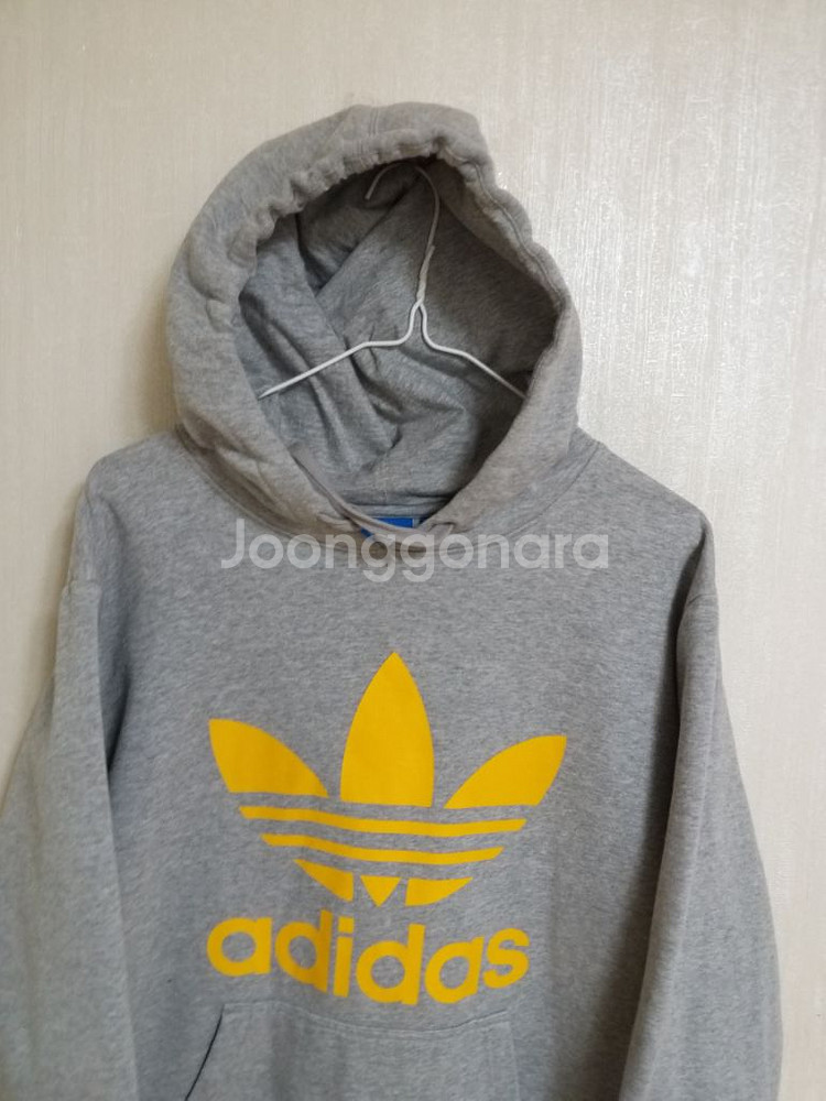 여성 아디다스 대왕불꽃 기모 후드티 (오버핏100)--1