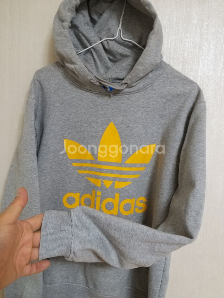 여성 아디다스 대왕불꽃 기모 후드티 (오버핏100)--2