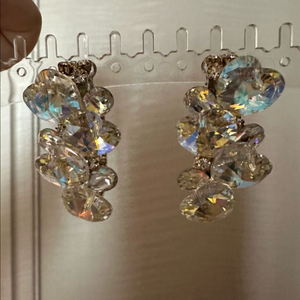 사각 링 귀걸이