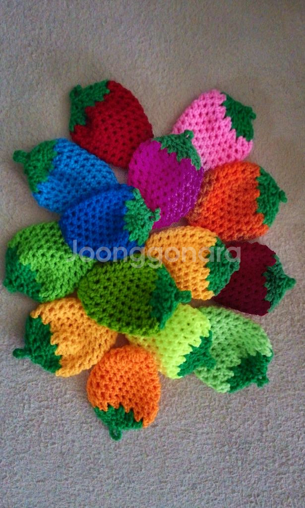 우슬초아크릴수세미 10장 택비포함--2