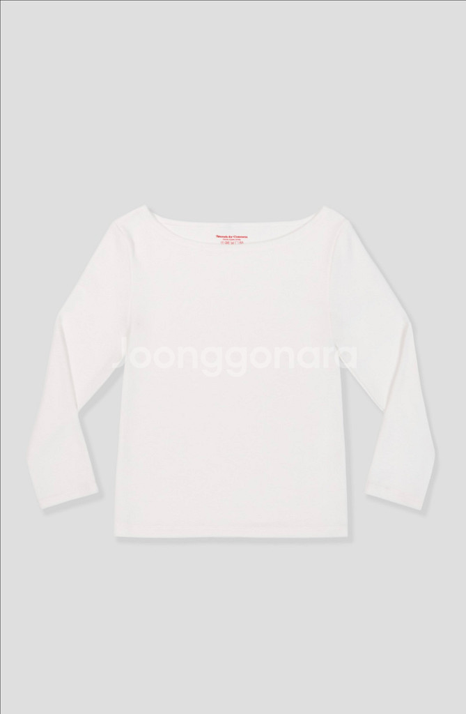 샵어텐즈 보트넥 Restrained boat neck--4