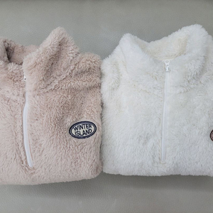 (완료)탑텐 키즈 플리스 반집업 160