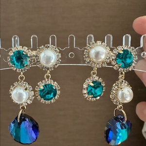 조개 드롭 귀걸이