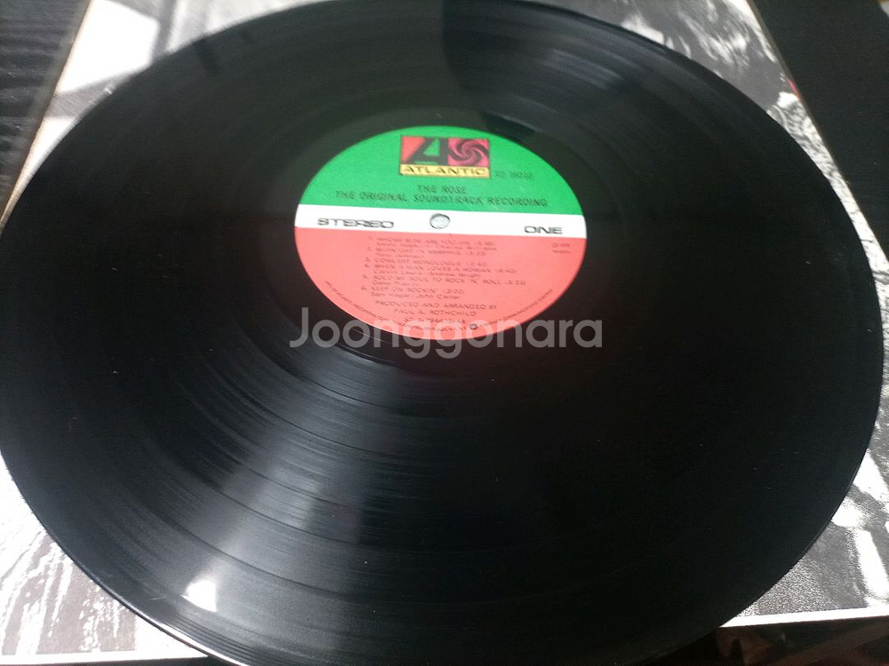 Bette Midler의 The Rose LP 음반입니--4