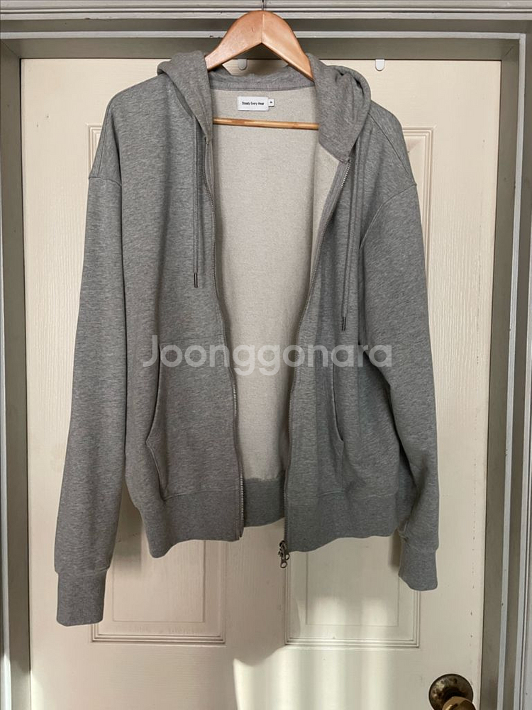 스테디에브리웨어 후드집업 2(100) 그레이--2