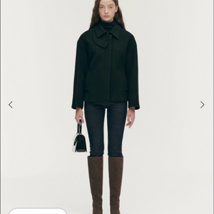 sie 시에 튤리 울 쉐입 코트 23FW