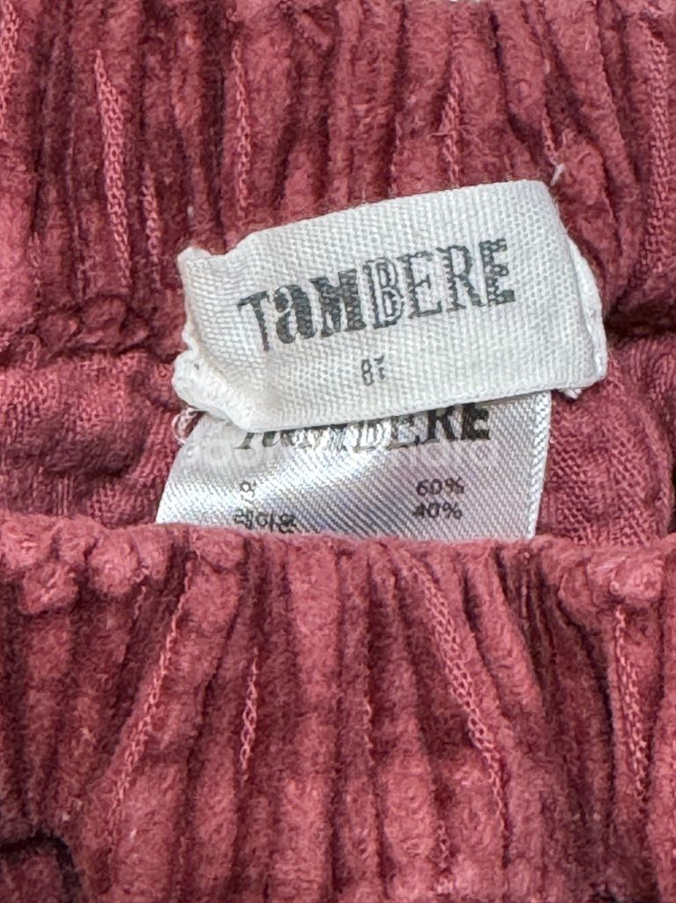 탐베레 투톤 배색 코듀로이 팬츠 8T--2