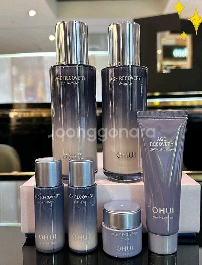 오휘 에이지 콜라겐 화장품 기초세트--1