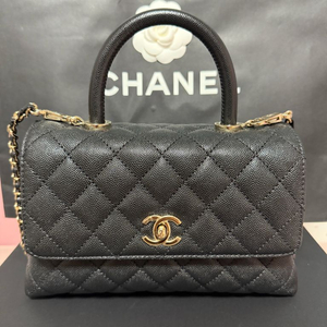 샤넬 코코핸들 구스몰 현미듐 내장칩 풀세트