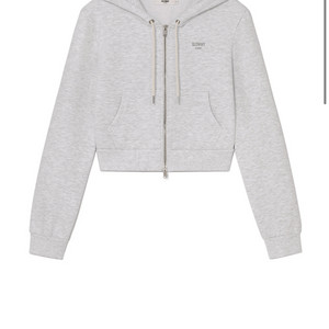 글로니 G CROP ZIP UP (GRAY)