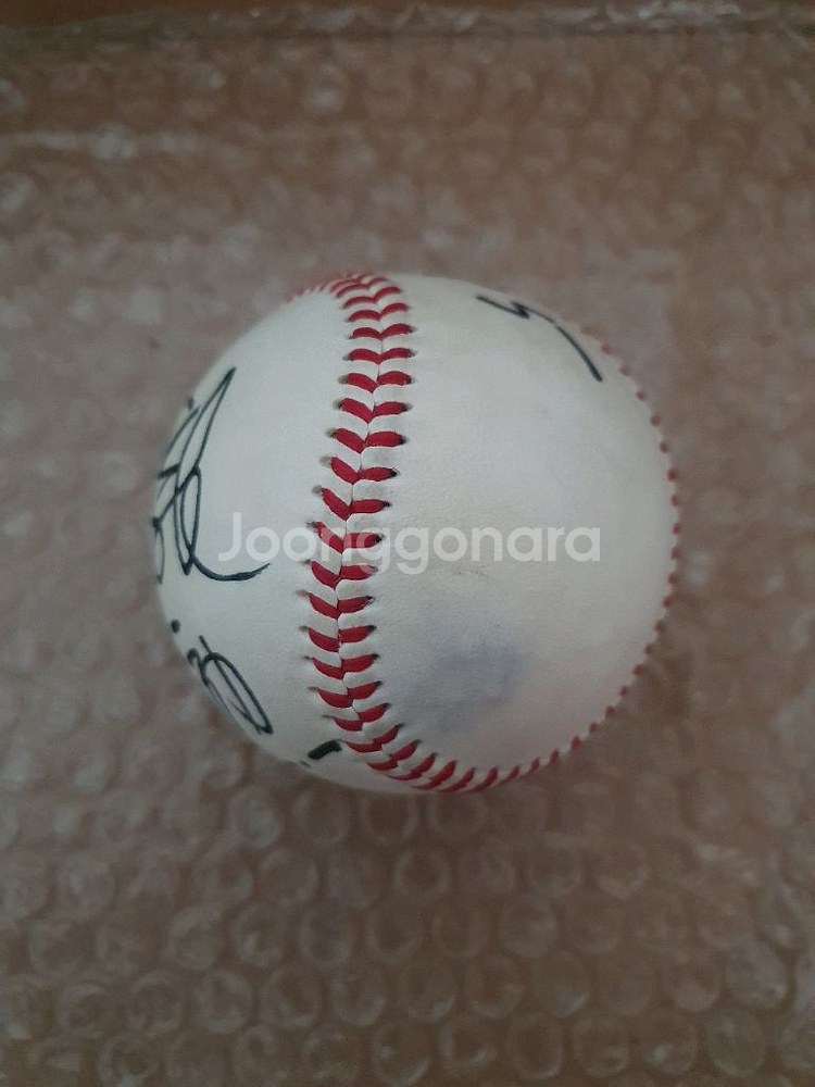 장훈 NPB 공인구 친필 싸인볼--3