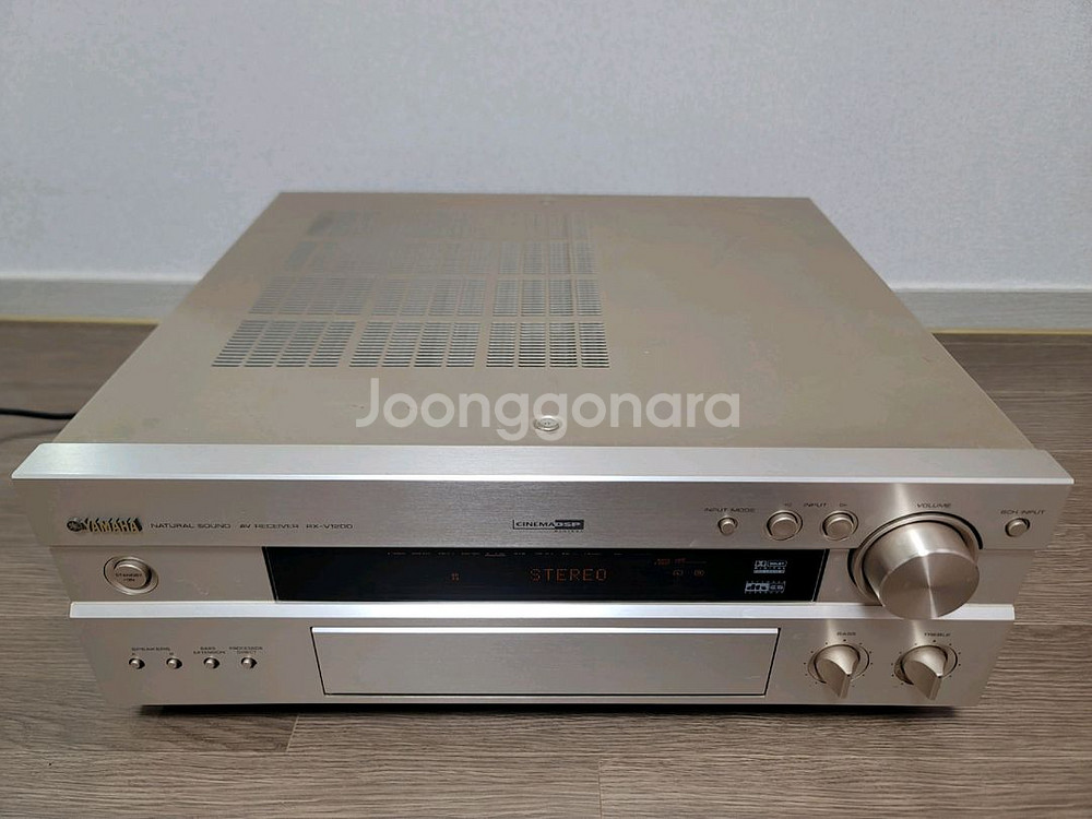 야마하 리시버 엠프,리모컨 포함--1
