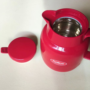 독일 헬리오스 몬도푸시 보온병 레드