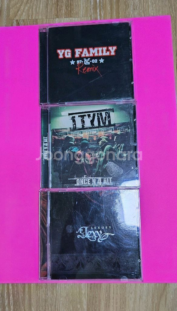 1YG패밀리 2 원타임 3 렉시 CD 3장--0