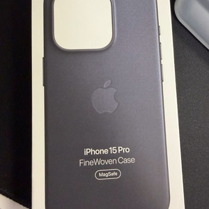 아이폰15프로 파인우븐 정품 케이스