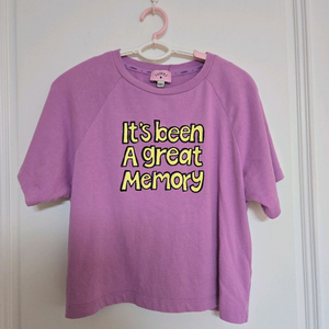 아이러브제이 150사이즈 반팔티셔츠 퍼플
