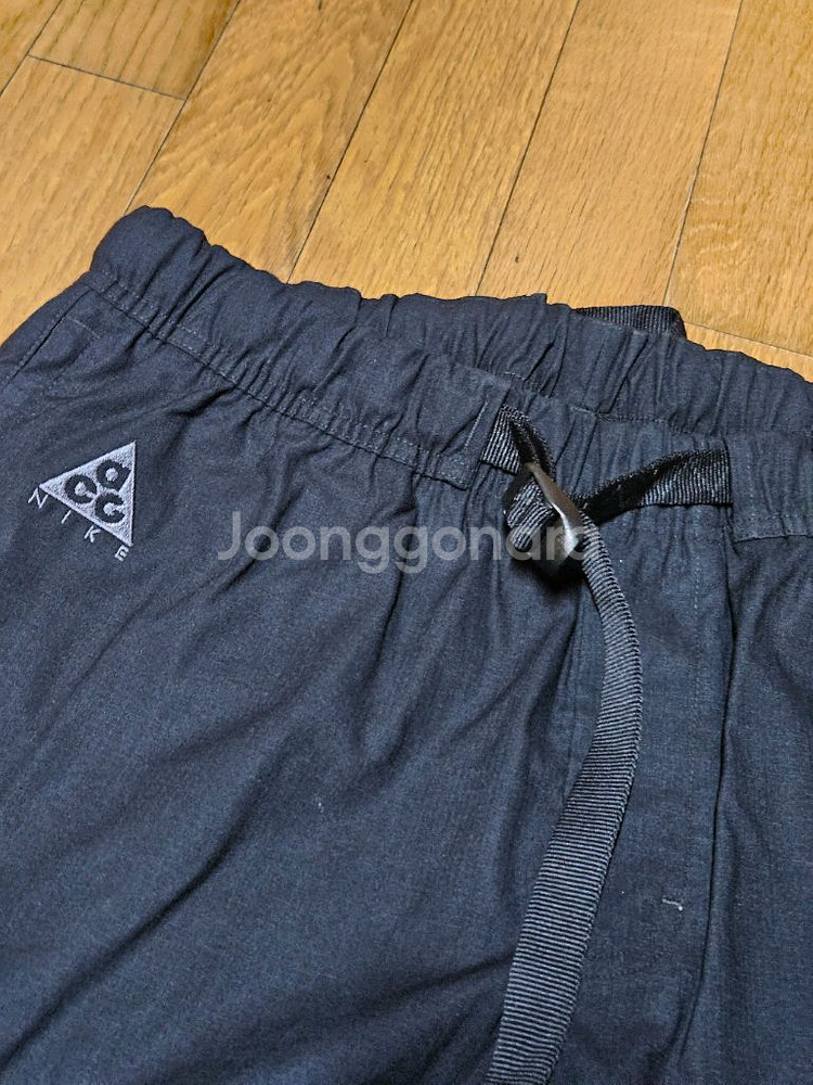 나이키 ACG 트레일 팬츠 블랙 클라이밍 조거 고프코어--2