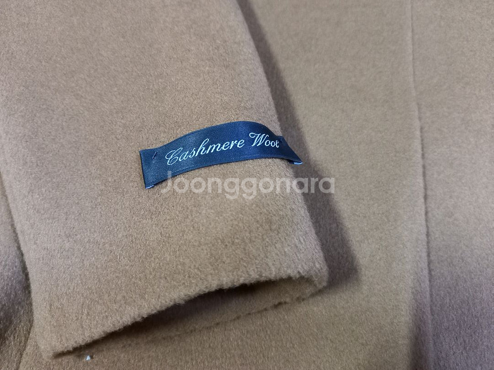 HOMBRUNO 오브루노 캐시미어 카멜코트--2