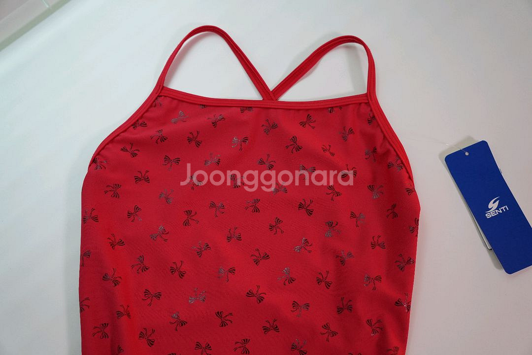 센티 여성 수영복 루루본 레드 세미컷 XL--0