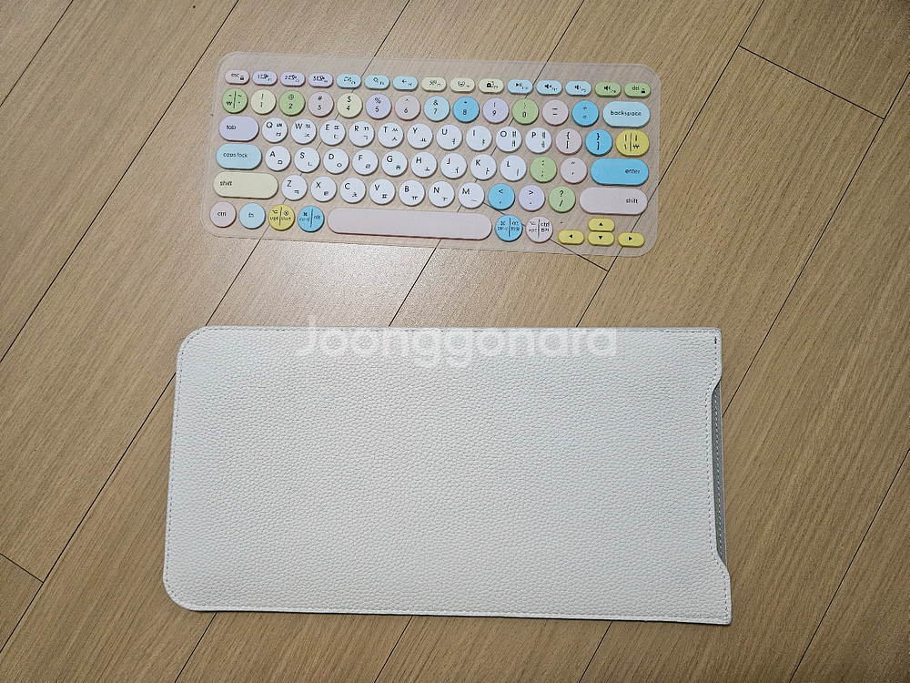 로지텍 K380 키스킨 및 케이스(파우치)--0