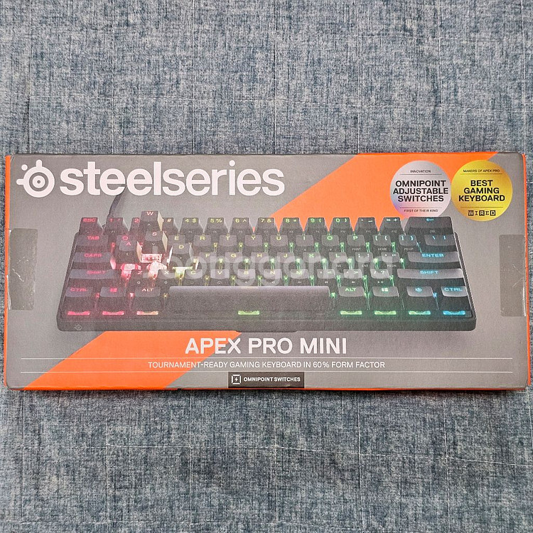 스틸시리즈 Apex Pro Mini: 게이밍 키보드--1