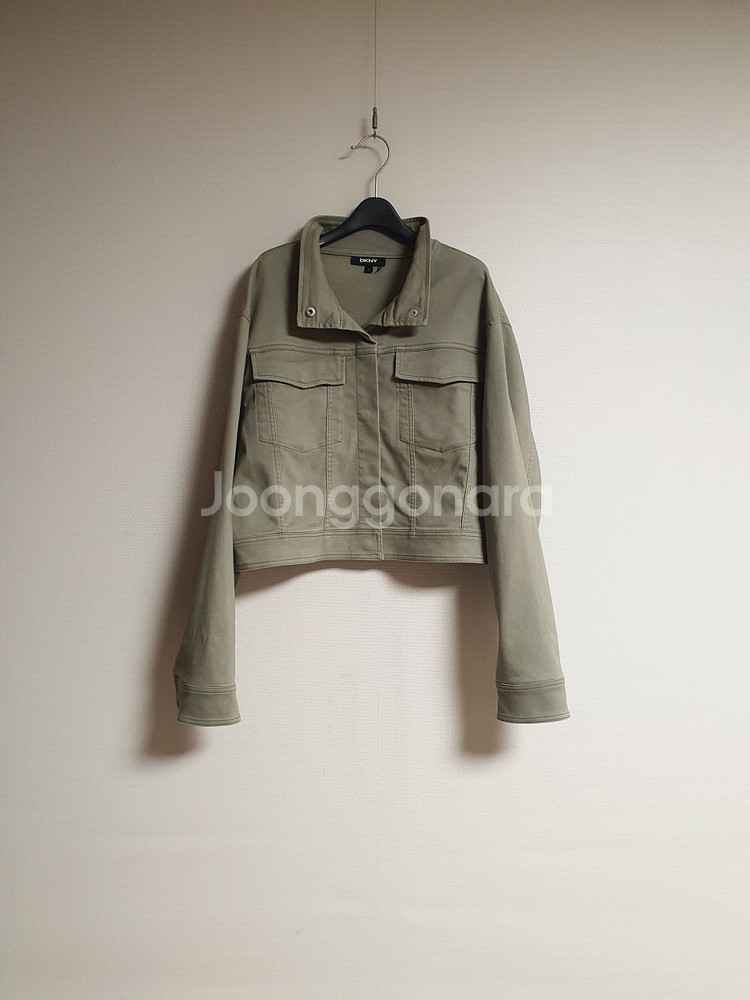 dkny 도나카란 크롭 숏 점퍼 L 사이즈 사이즈 L--2