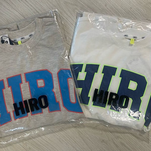[새상품]히로 캠퍼스 티셔츠 2종 150