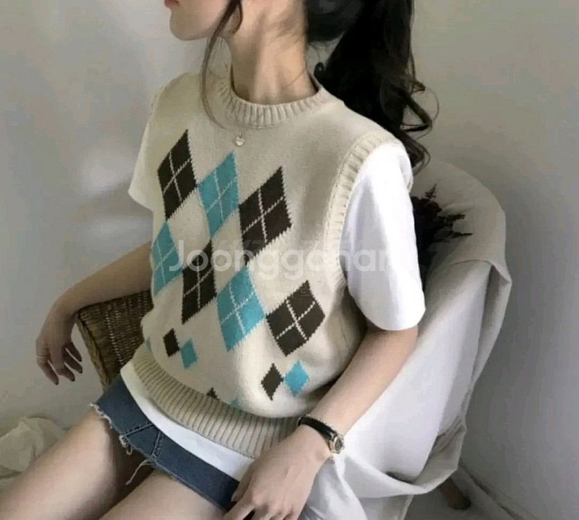 모던로브 데님스커트 청치마 에이블리--4