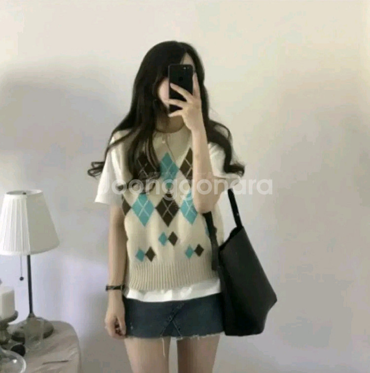모던로브 데님스커트 청치마 에이블리--3