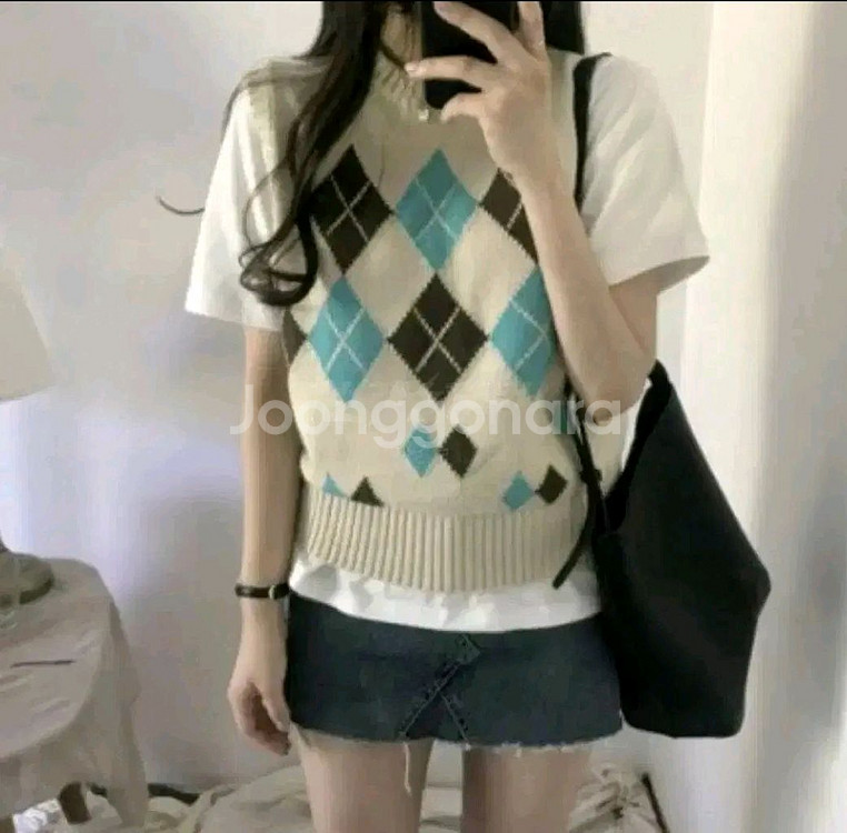 모던로브 데님스커트 청치마 에이블리--2
