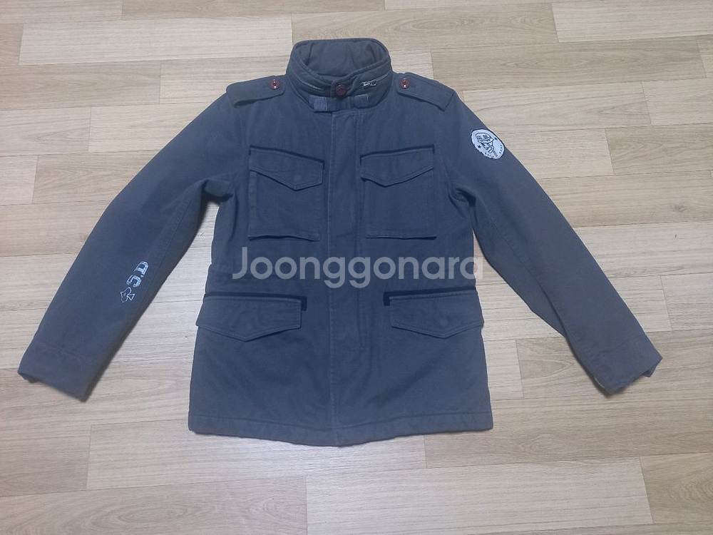 무신* 에스피오나지 하이넥 면점퍼--0