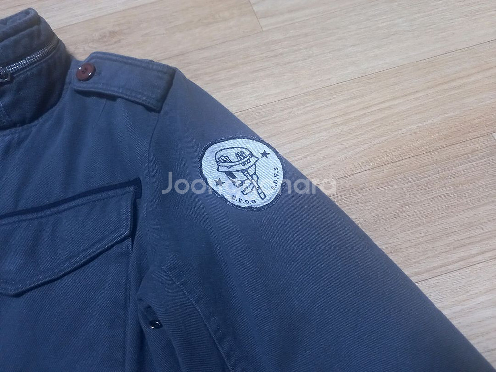 무신* 에스피오나지 하이넥 면점퍼--4