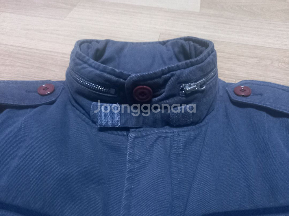 무신* 에스피오나지 하이넥 면점퍼--1