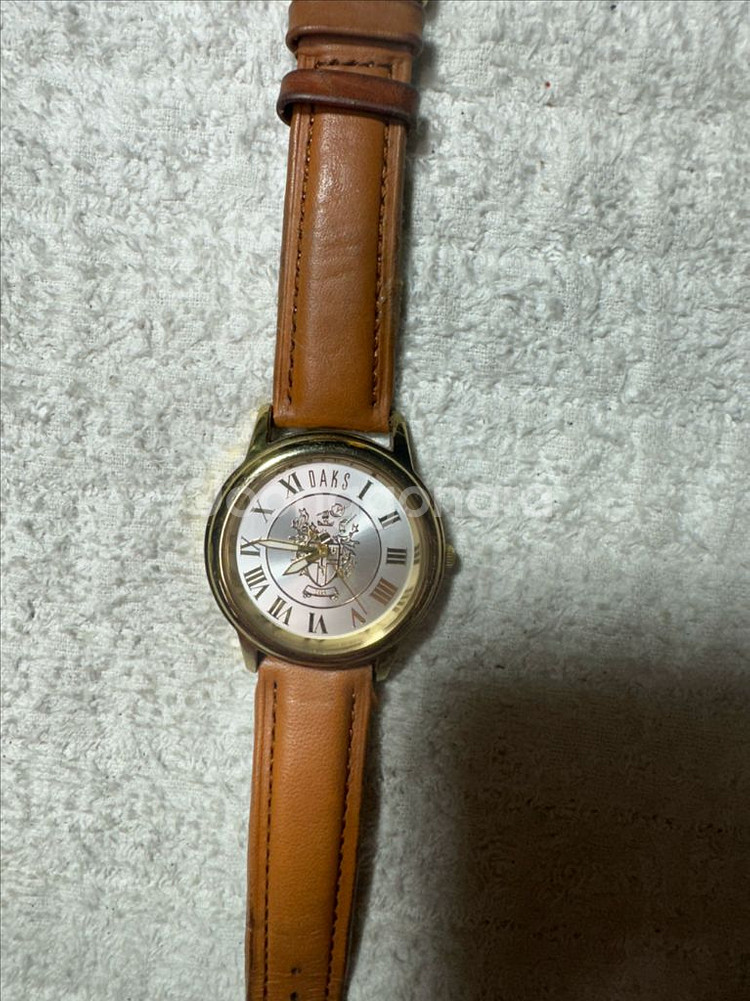 닥스 DG-892 골드톤 로마 인덱스 빈티지 쿼츠 시계--1